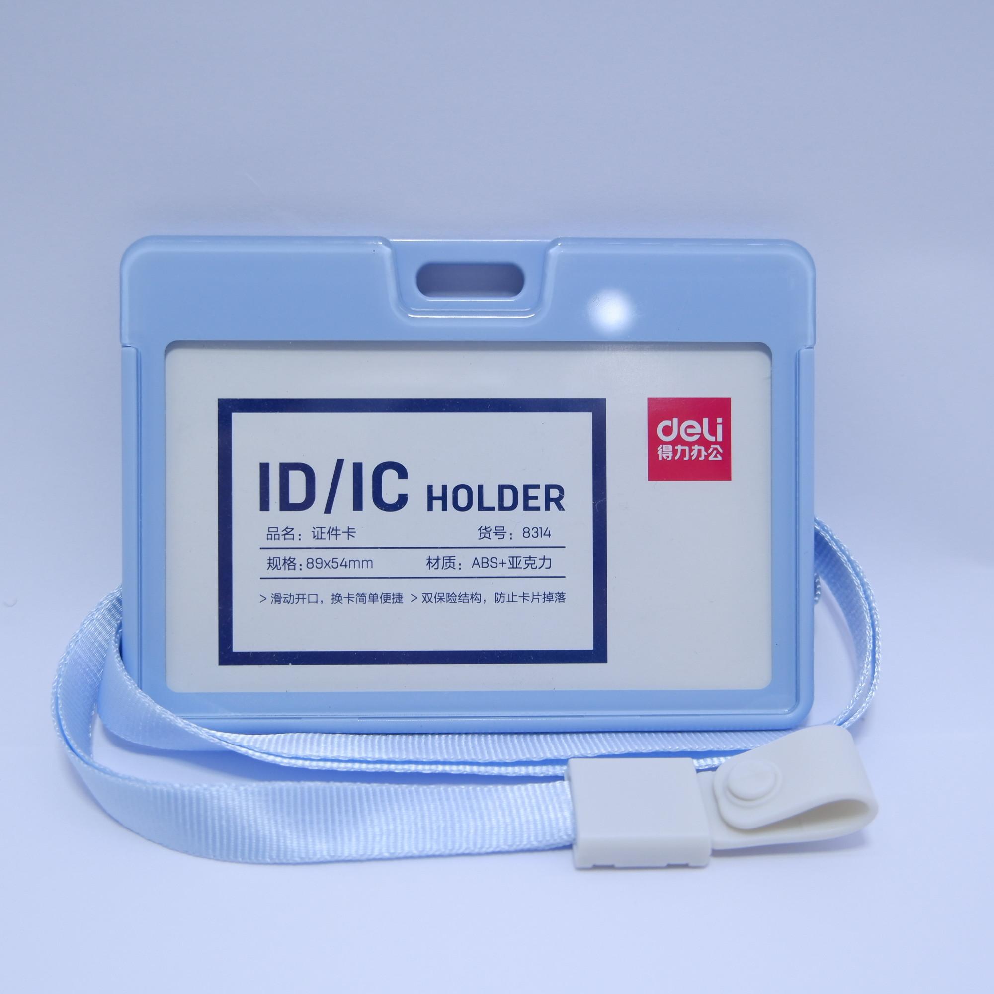 [HCM]Bảng tên Acrylic ngang (Kèm dây đeo cao cấp)