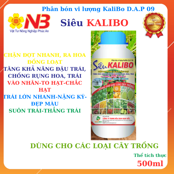 Kalibo d.a.p 09- siêu kalibo- 500ml dap