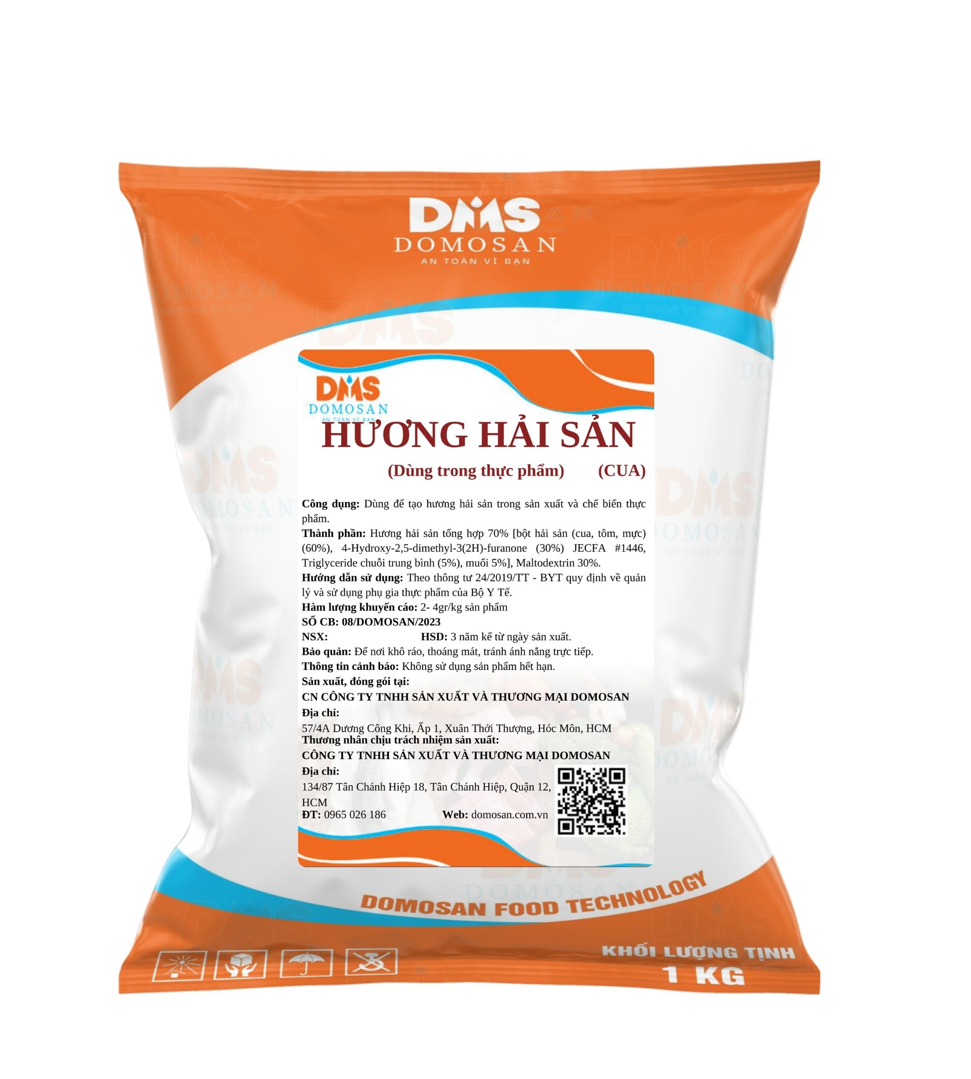 1kg hương cua bột tạo mùi thơm cho sản phẩm