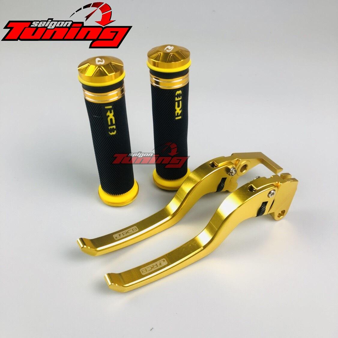 [HCM]Combo 2: Bao tay RCB + tay thắng 6 số  dành cho dòng xe EXCITER VÀ NVX ( HÌNH THỰC TẾ )