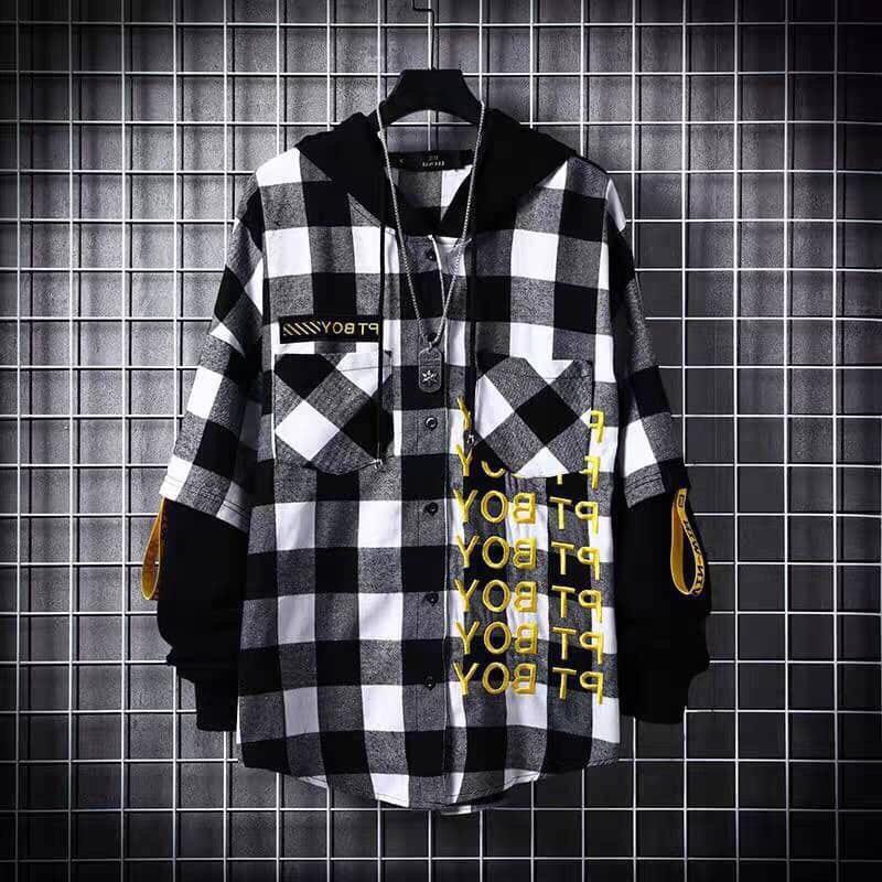 [HCM]Áo khoác sơ mi CARO nam cao cấp thiết kế 2 Túi Bự cực đẹp phong cách Hàn