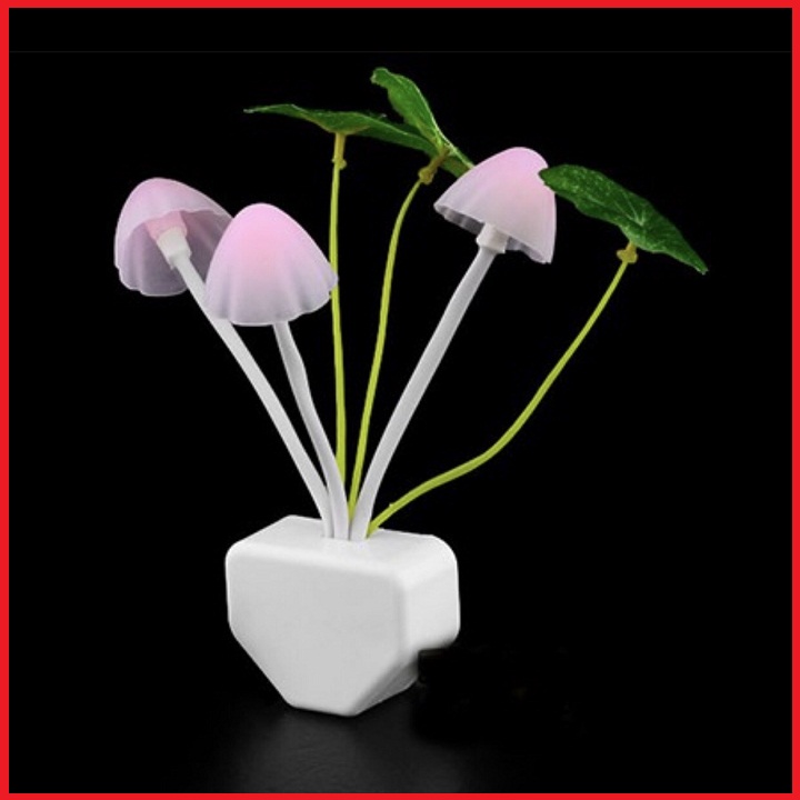 Đèn ngủ , đèn ngủ hình nấm 3 bóng , đèn ngủ cảm ứng