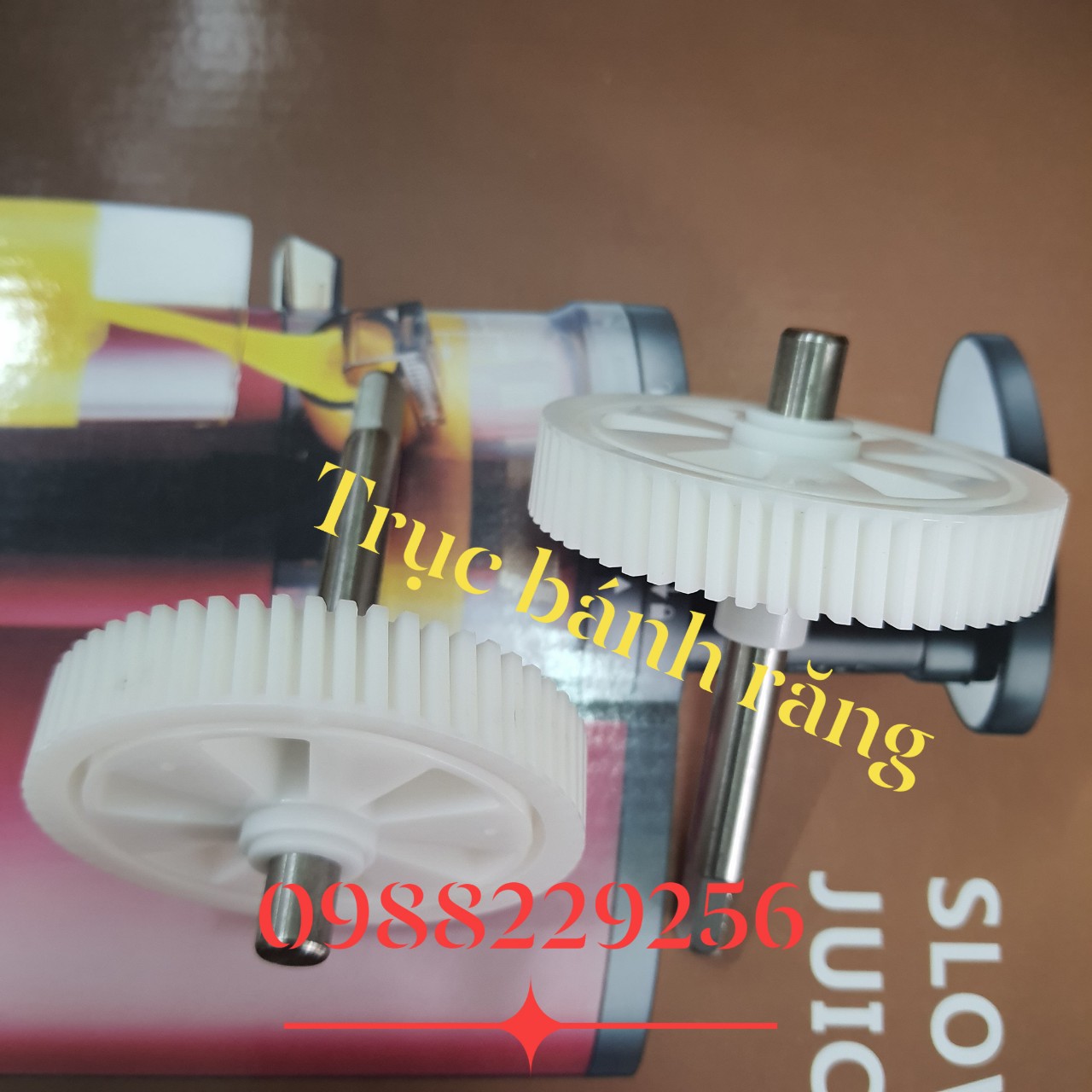 Trục bánh răng máy ép chậm SAVTM JE07
