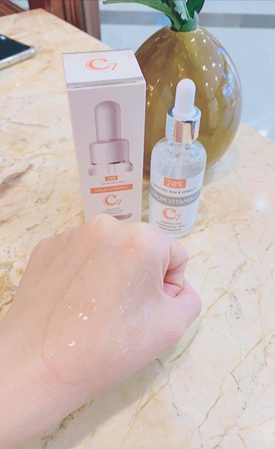 [chính hãng] Serum tế bào gốc C7 Hàn Quốc -hết  nám tàn nhang mờ sạch, luôn sẵn SLL cho SPa