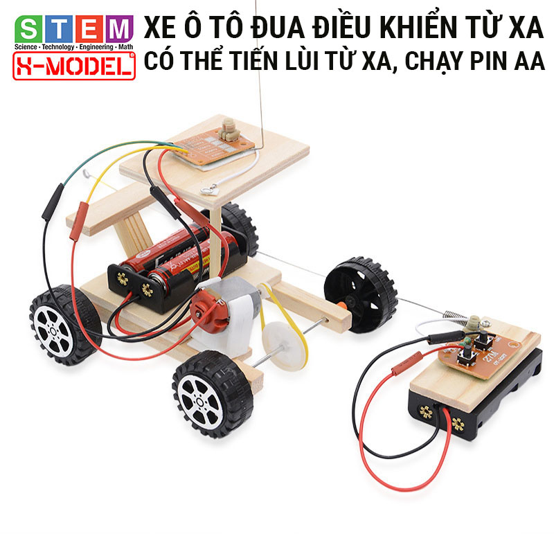 Đồ choi lắp ráp cho bé Xe đua điều khiển từ xa X-MODEL ST64, Đô choi sáng tạo STEM[ Giáo dục STEM, STEAM]