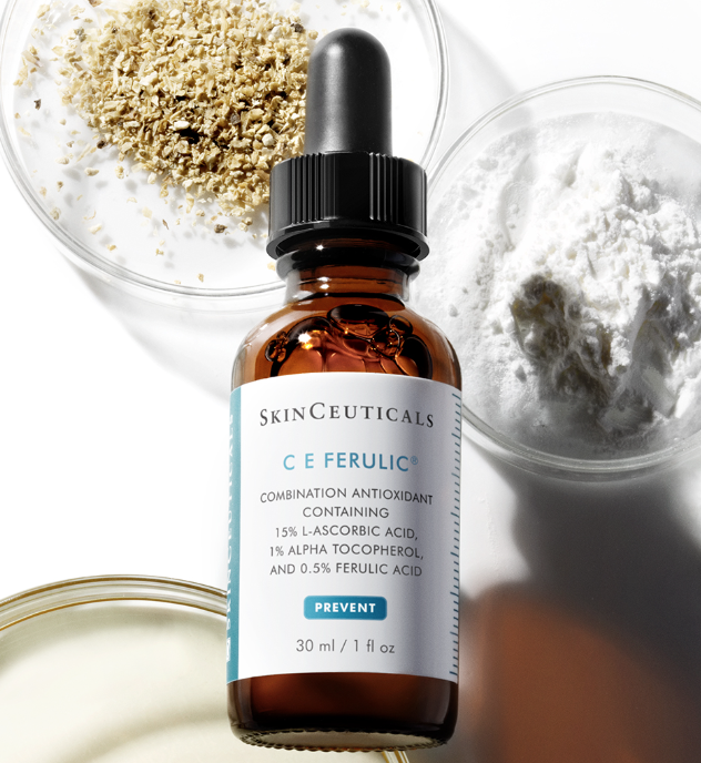 Serum vitamin c skinceuticals c e ferulic giúp trắng da - xóa thâm - mờ nám, ngăn ngừa oxy hoá trên da 30ml