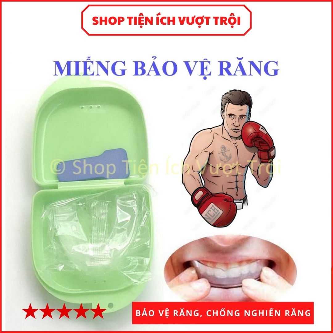 Mouthguard, dụng cụ bảo vệ răng MMA 2, boxing, miếng bảo hộ hàm răng khi chơi thể thao, karatedo-Tiện Ích Vượt Trội