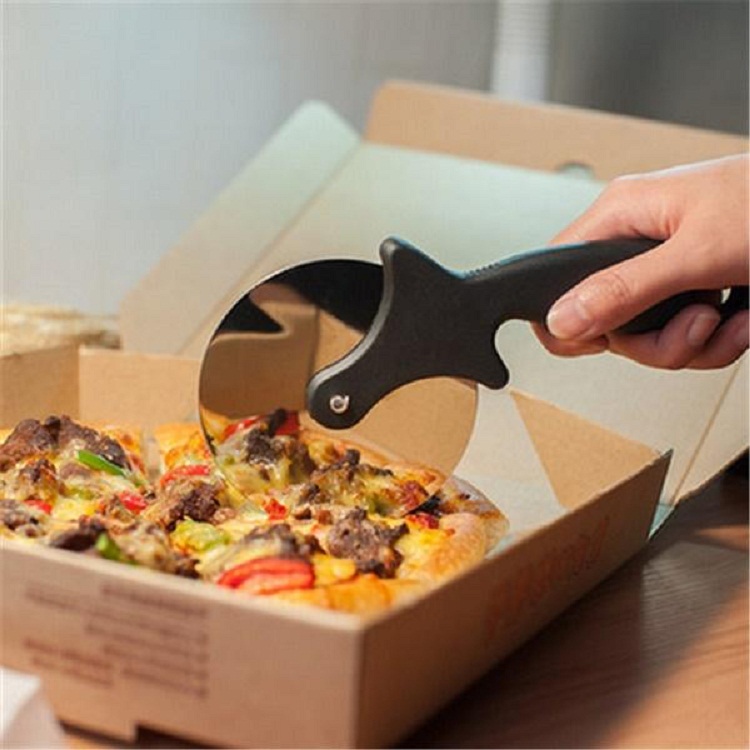 Dao cắt bánh pizza, cắt bánh kem cán nhựa