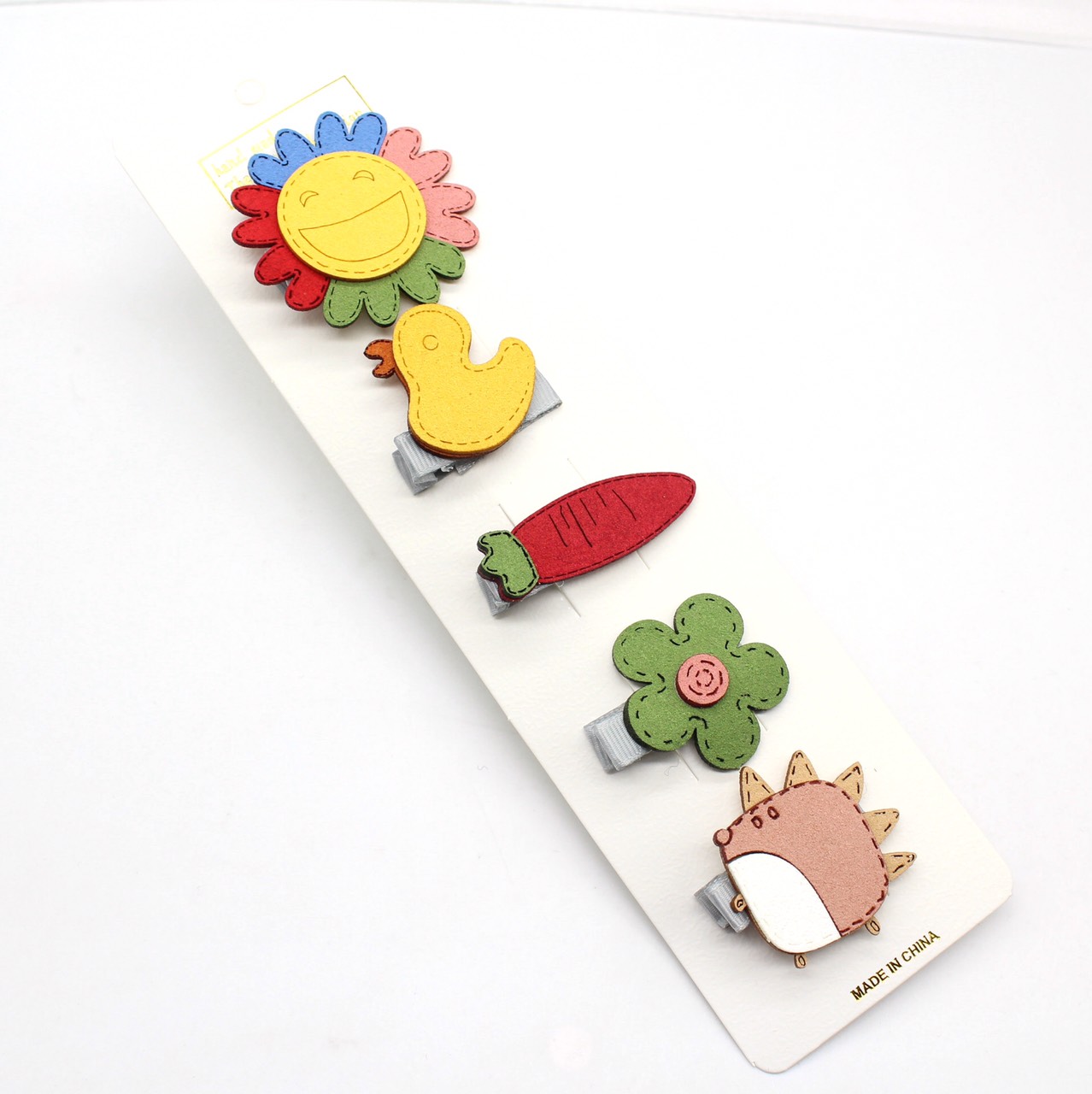 Sét 5 kẹp tóc dễ thương, cute hạt me