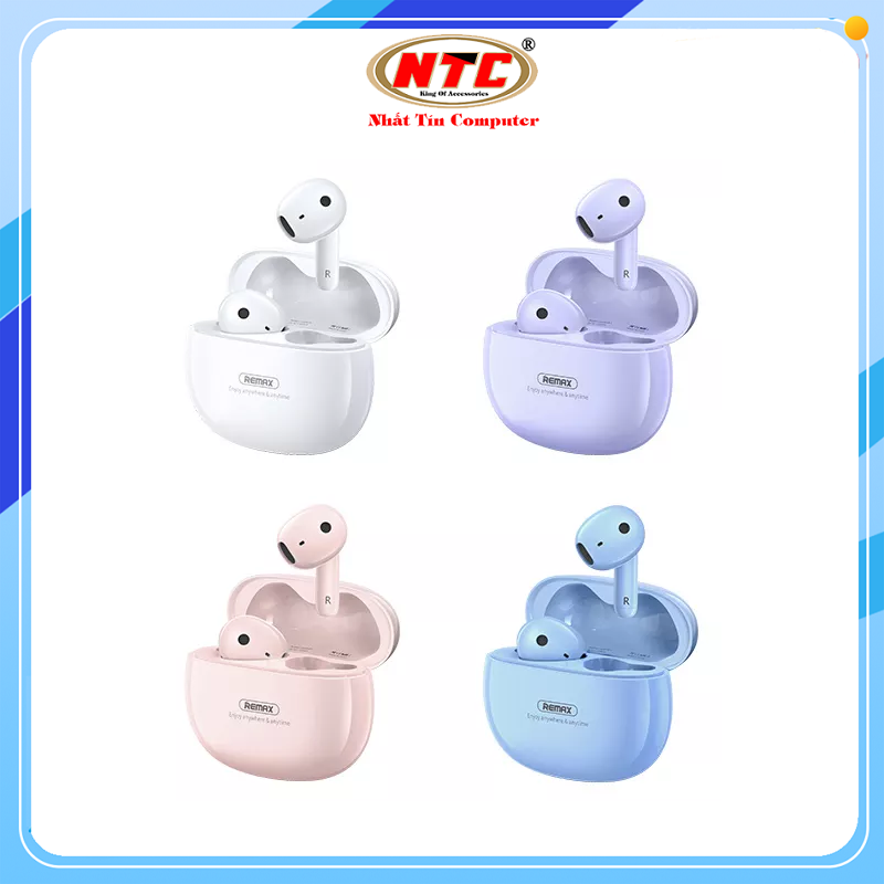 Tai nghe bluetooth tws remax cozybuds1 v5.3, chống ồn enc, ipx4 - nhất tín computer