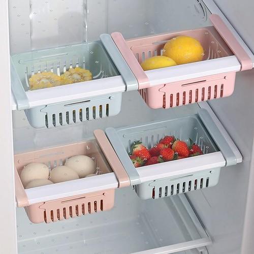 [HCM]RỔ KÉO NHỰA ĐỰNG THỰC PHẨM TRONG TỦ LẠNH