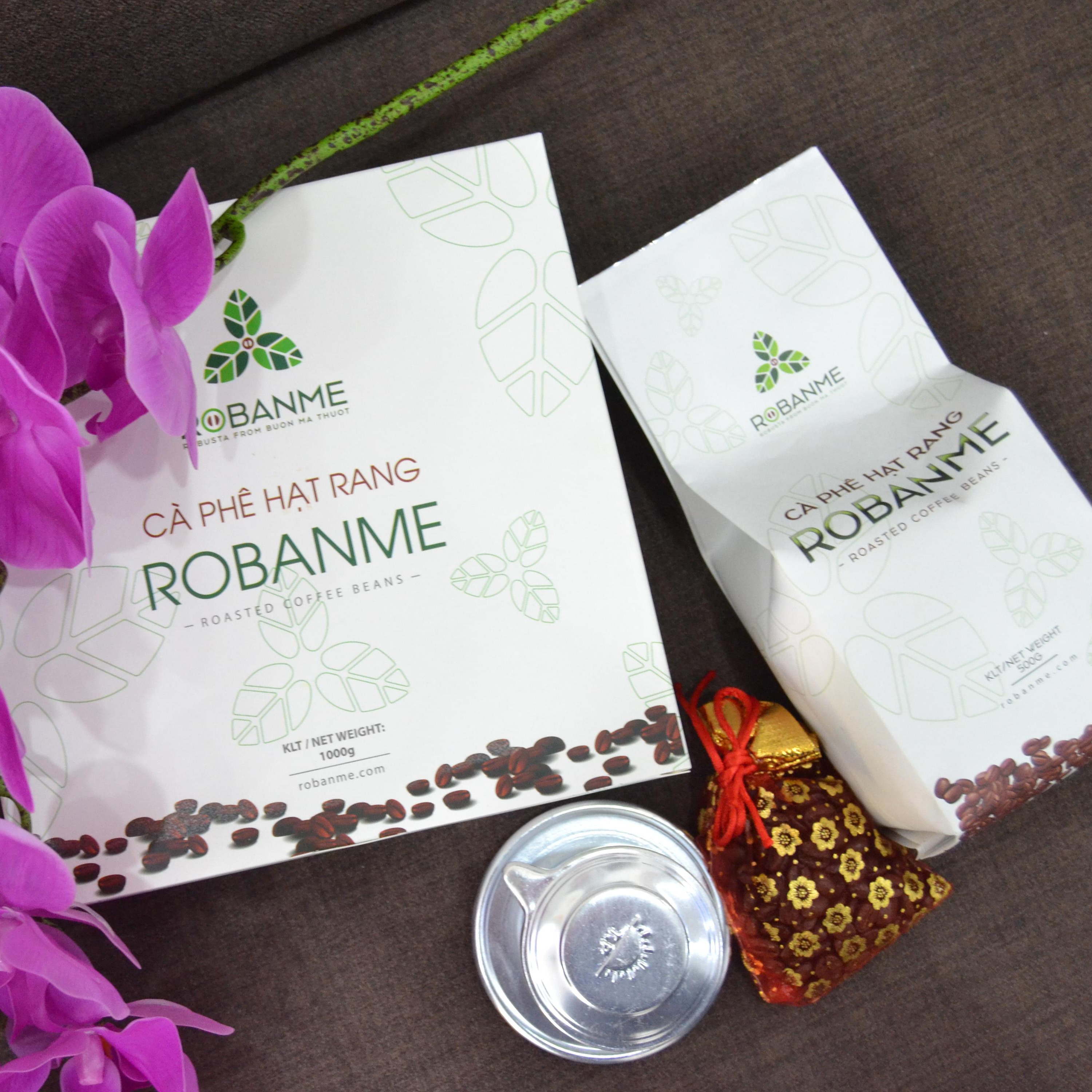 Cà phê hạt rang Robanme