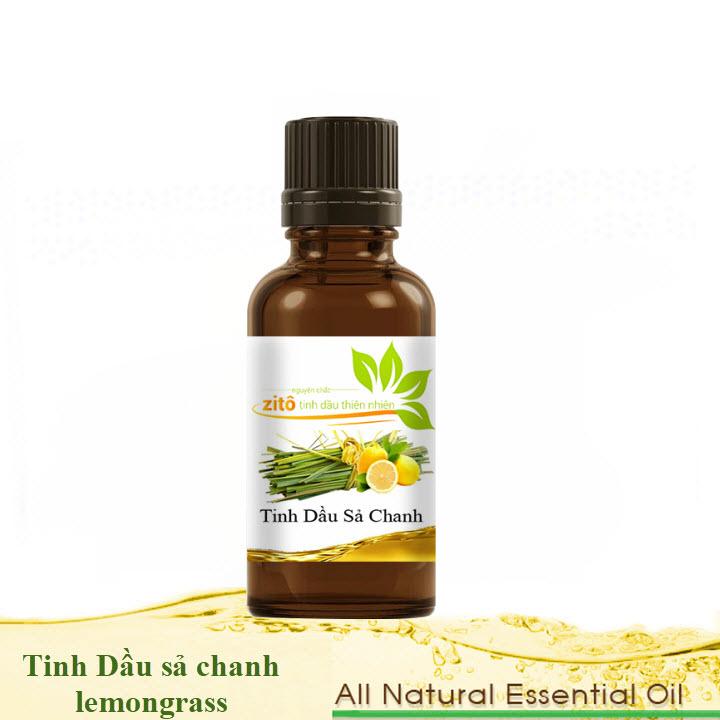 Tinh dầu sả chanh zito 50ml - tinh dầu nguyên chất xông phòng
