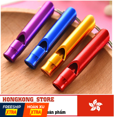 Còi nhôm cứu hộ - Còi nhôm phượt thủ sinh tồn