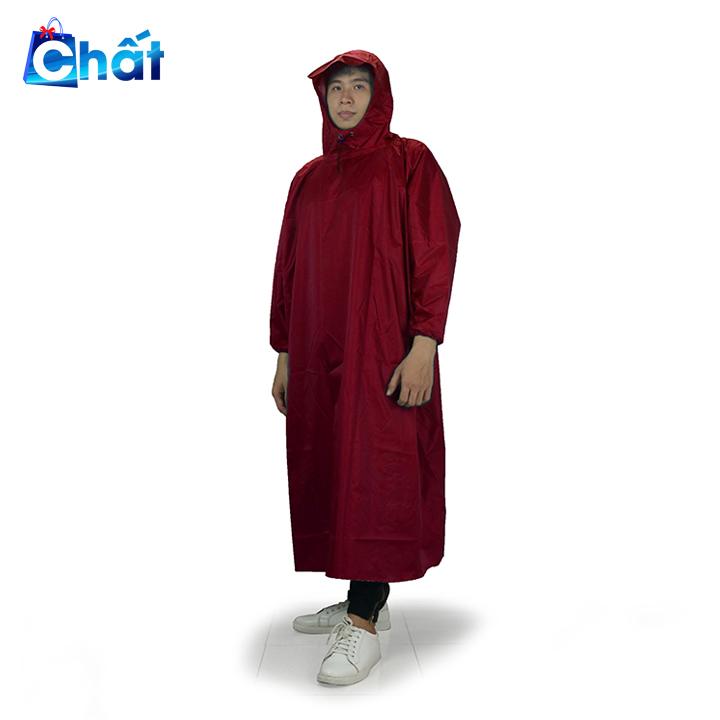 Áo mưa bít vải dù tổ ong freesize