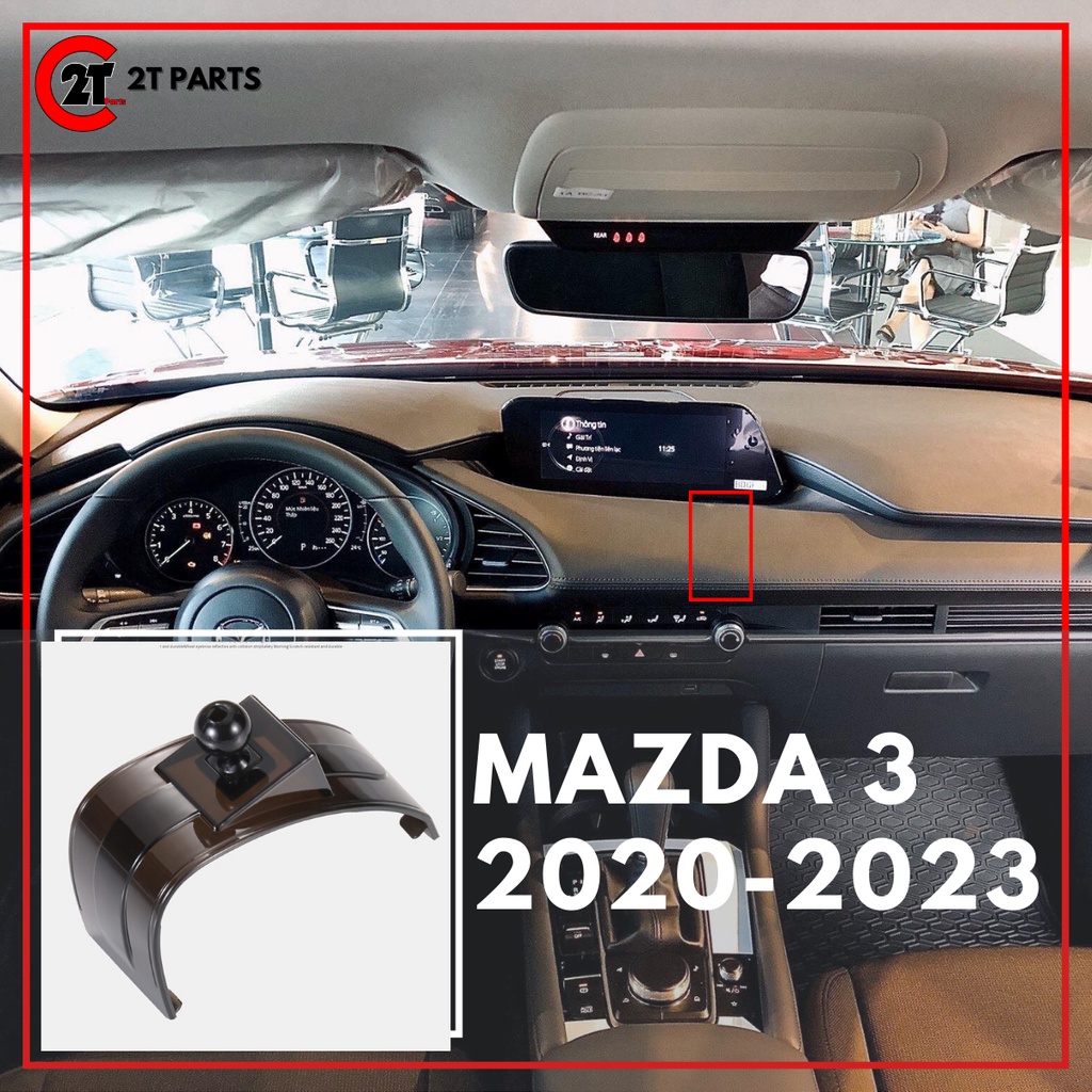 Giá đỡ điện thoại Mazda 3 20-23 Giá 72,000 Đồng*Miễn phí vận chuyển