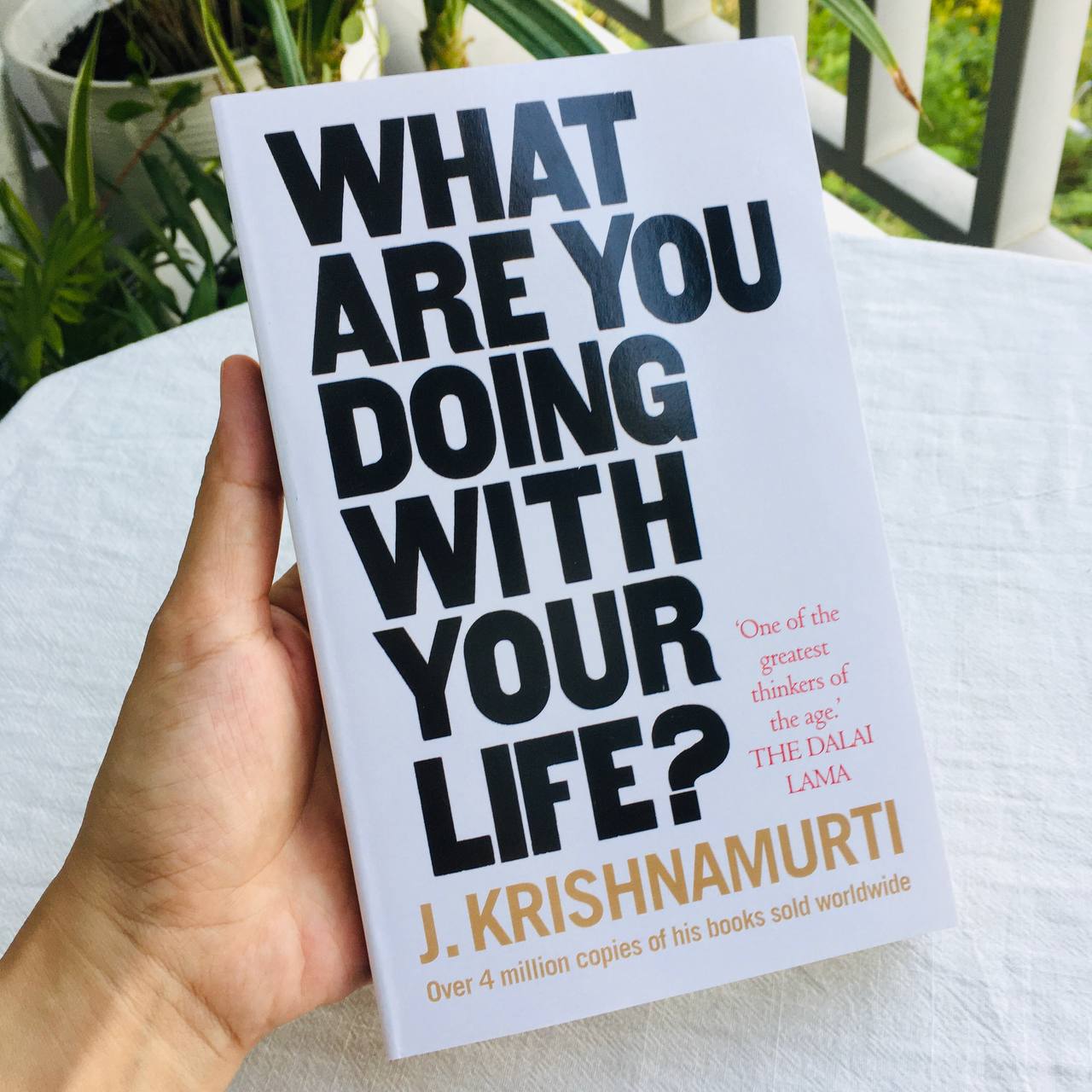 What are you doing with your life?