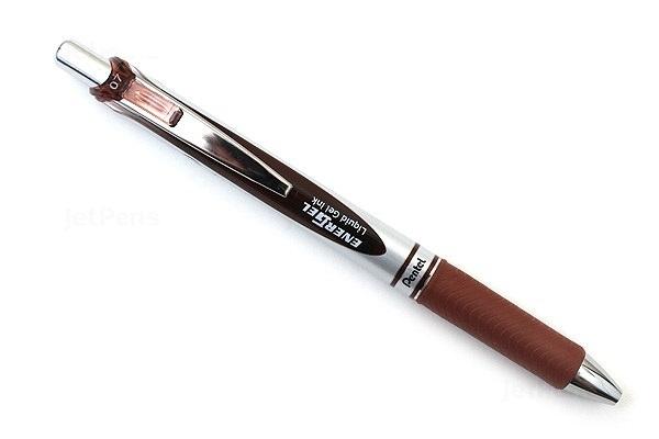 Bút gel pentel energel rtx bl77 - 0.7mm - màu nâu