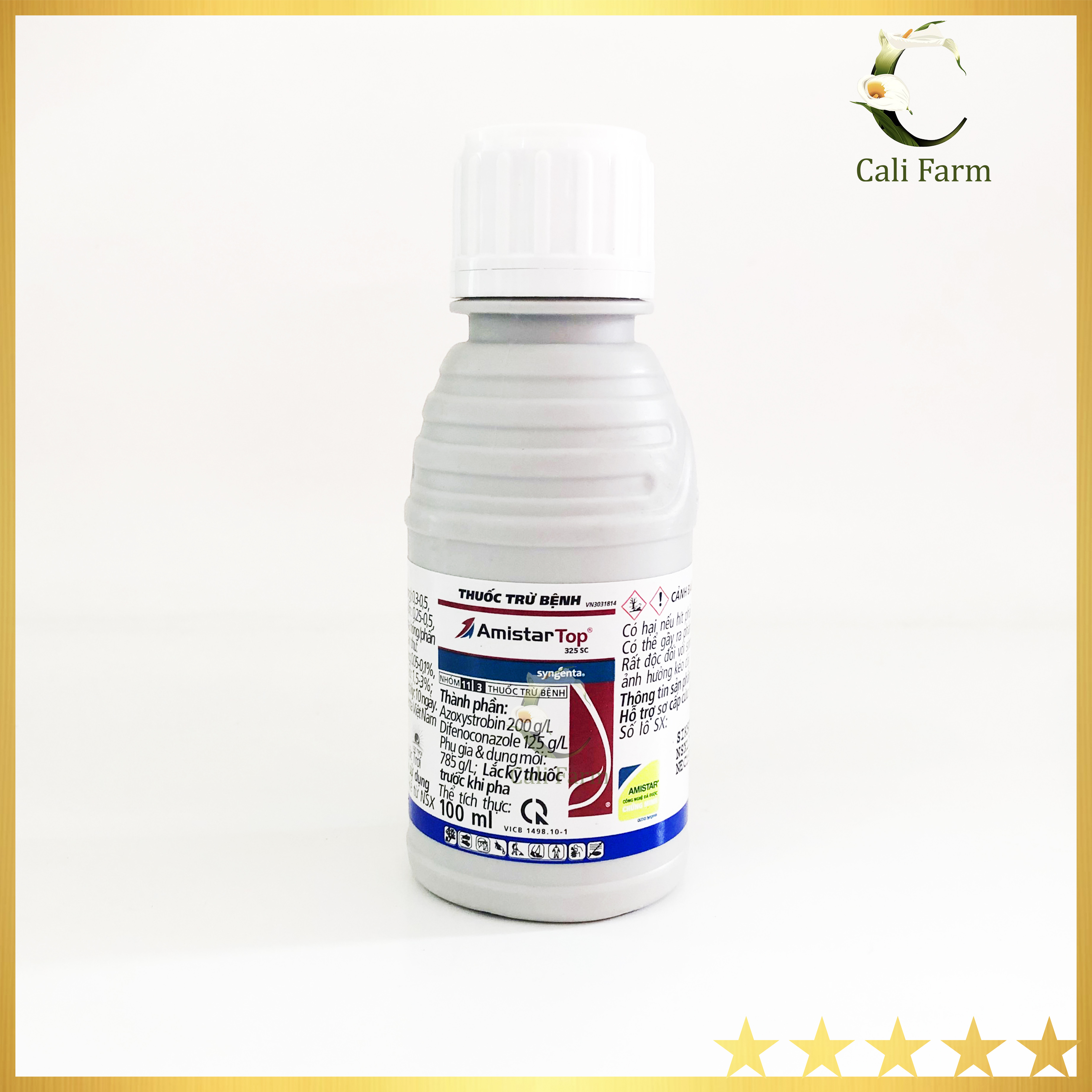 Amistar Top 325SC 100ml – trừ phấn trắng hoa hồng, thán thư, thối thân CỰC MẠNH hoa lan