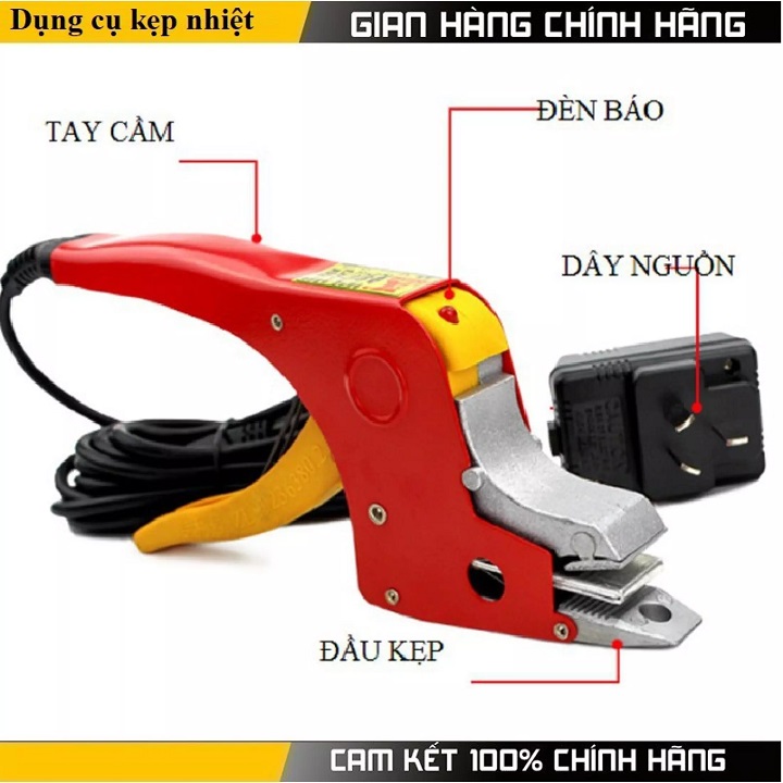 Dụng cụ kẹp nhiệt dây đai