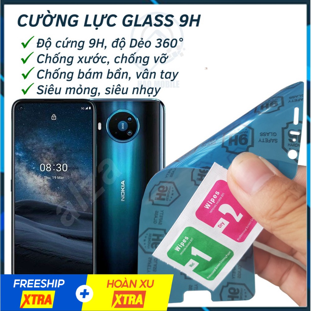 Dán cường lực dẻo nano Nokia 8.3