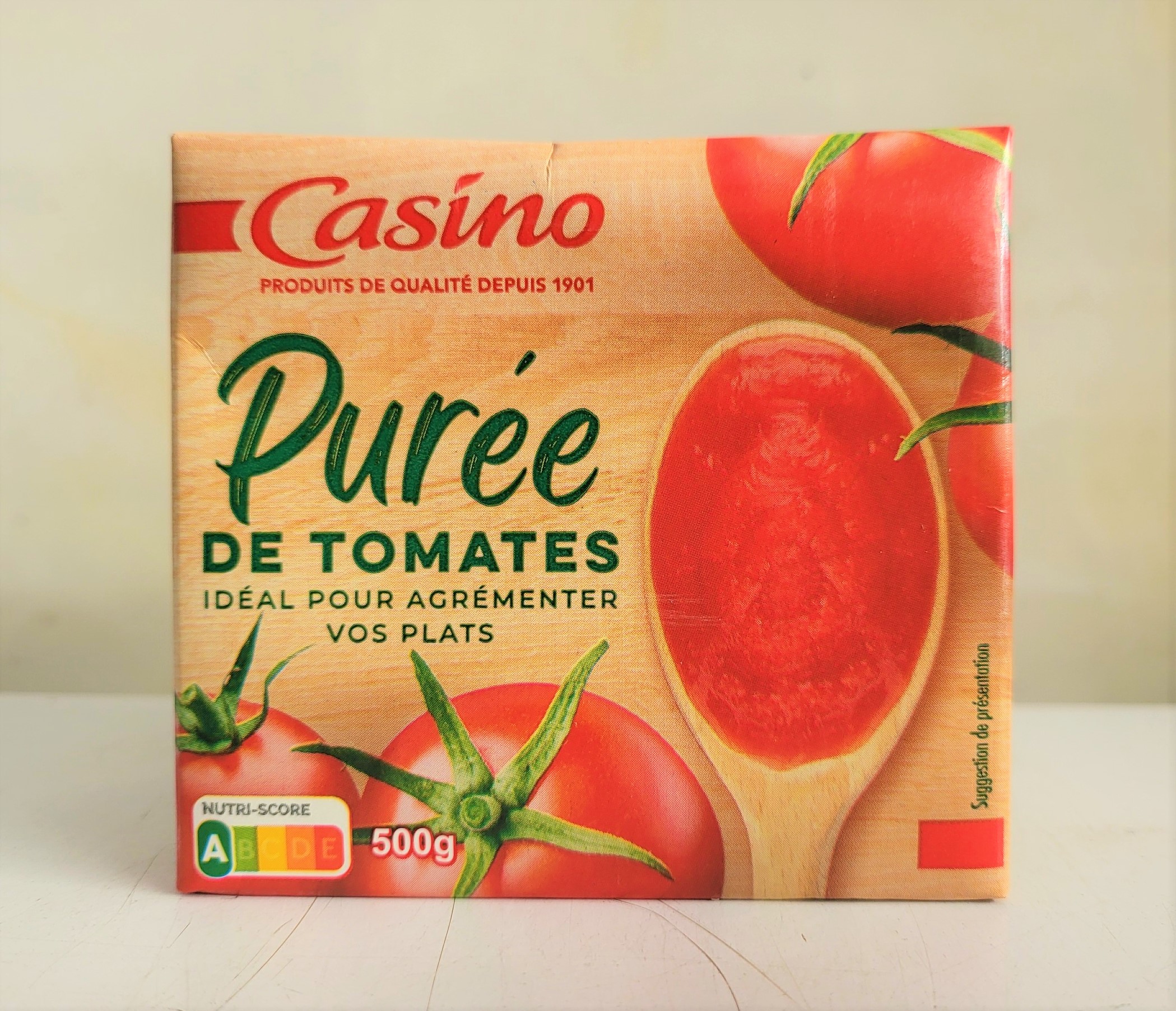 [Hộp giấy 500g] CÀ CHUA NGHIỀN NHUYỄN [Italia] CSN Crushed Tomatoes