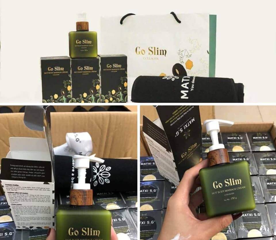 Kem Tan mỡ, tái tạo vùng da bị chảy xệ Go Slim + Đai Nịt Nụng (Combo 2 trong 1)
