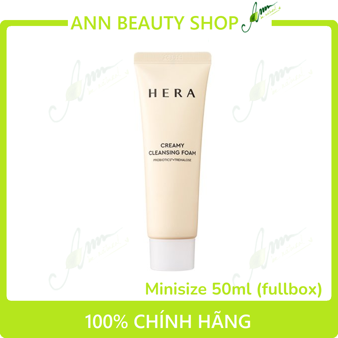 Sữa Rửa Mặt Hera Creamy Cleansing Foam Minisize 50ml