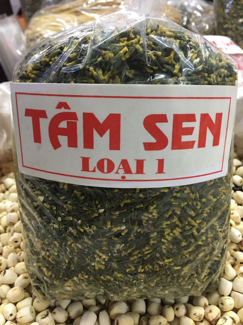 Trà tâm sen khô giúp dễ ngủ_ngủ ngon loại đẹp gói 1kg