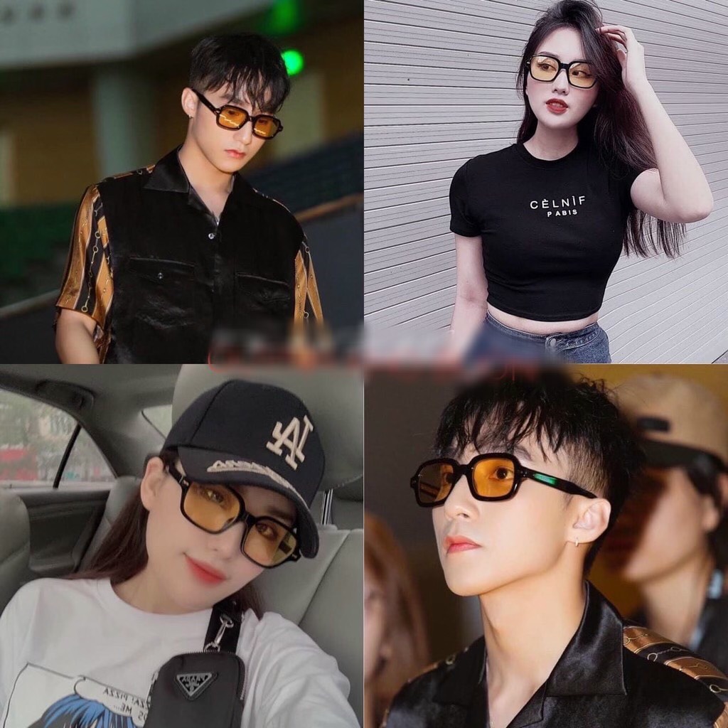 Kính mát nam nữ kính thời trang Hàn Quốc style Sơn Tùng cực chất