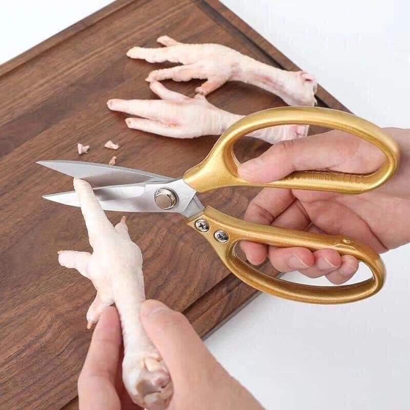 HPEKEO 01 Kéo cắt đa năng made in Japan. Kéo Nhật siêu bén. Kéo cắt thịt gà, kéo nhà bếp. Kéo cắt nhôm. Kéo tỉa cành siêu bén