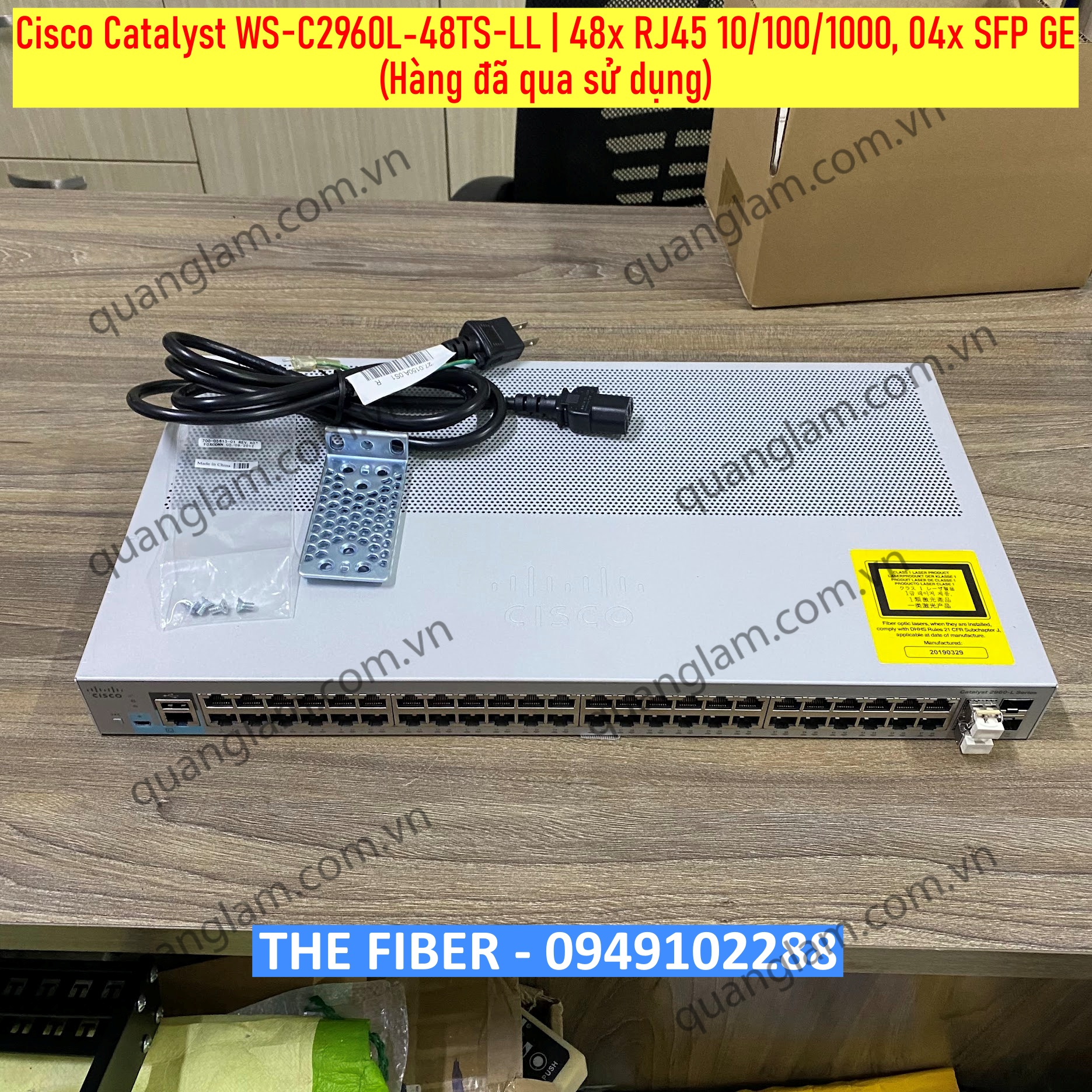 Thiết bị chuyển mạch Cisco Layer 2 Lan Lite, 24 port 1Gbs