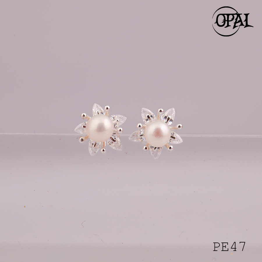Hoa tai ngọc trai thương hiệu OPAL