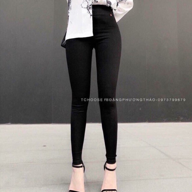 Quần legging hộp cạp cao hàng vnxk