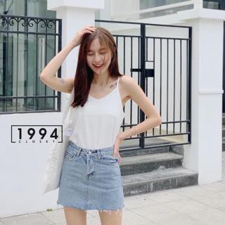 Áo 2 dây đũi lụa siêu sang chảnh