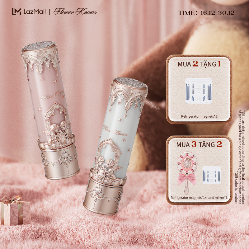 Flower Knows Little Angel Collection Matte Lipstick son môi mỹ phẩm 9 màu