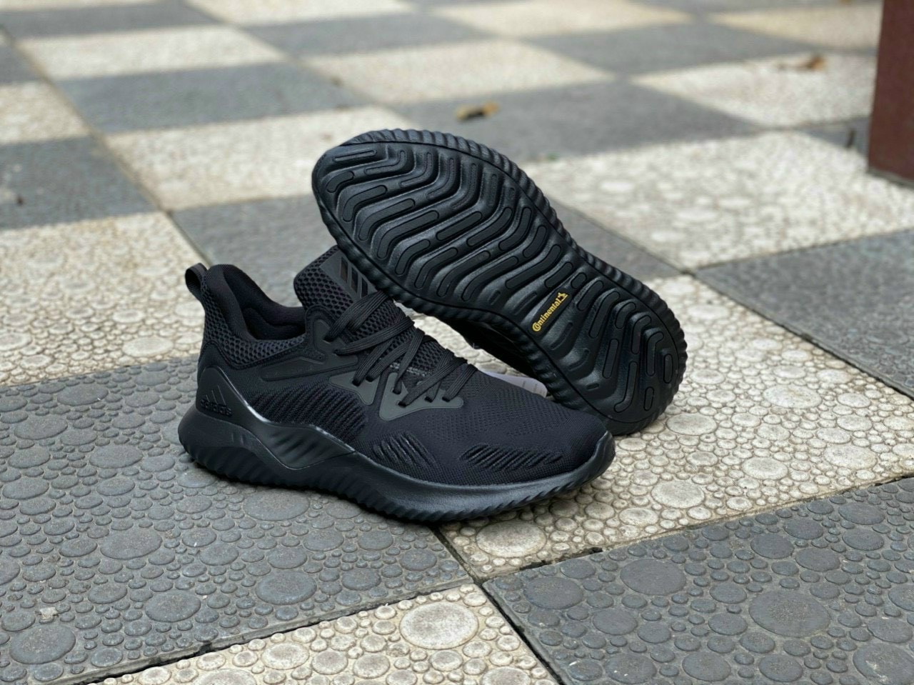 Giày Thể Thao Nam Adidas Alphabounce Beyond Black