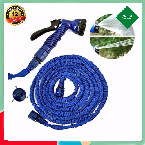 Vòi nước dãn nở 30m với 7 chế độ xịt tiện lợi, vòi xịt tưới cây, vòi xịt rửa xe, vòi xịt co giãn magic hose