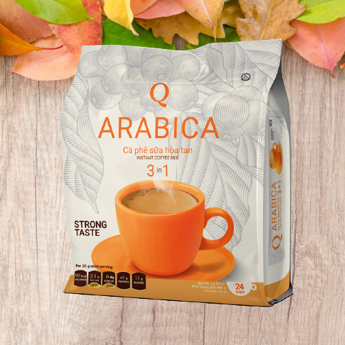 Cà phê sữa Arabica Trần Quang bịch 480g