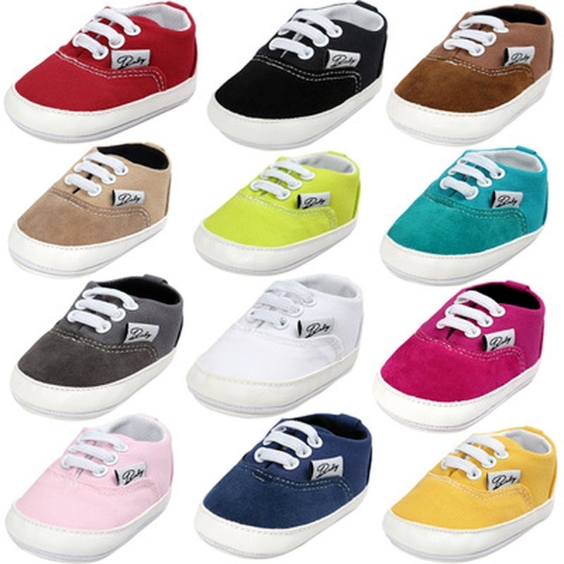 Infants Baby Canvas Sneakers Boy Canvas Infant Shoes Baby