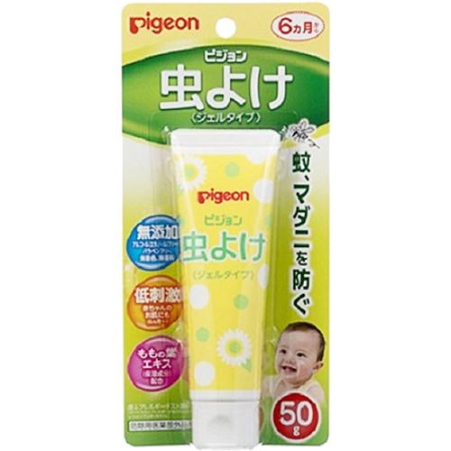 [HCM]KEM BÔI CHỐNG MUỖI CHO BÉ PIGEON NỘI ĐỊA NHẬT (DẠNG GEL - DÀNH CHO BÉ 6 THÁNG TRỞ LÊN - 50GR) mùi hương thảo mộc dịu nhé kem vừa có tác dụng chống muỗi vừa có tác dụng chống nắng cho bé.