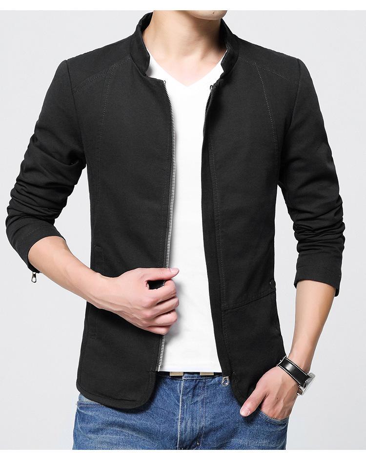 Áo Khoác Kaki Nam Giả Vest 2 Lớp Khavi BD16 - Màu Kem