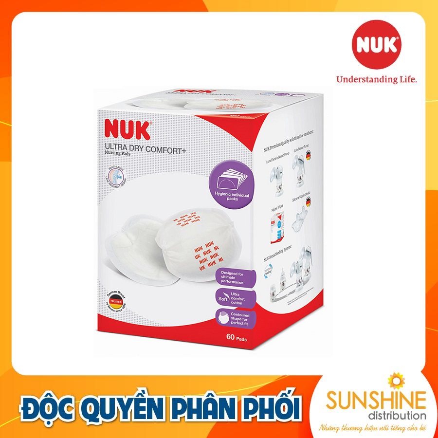 Lót thấm sữa nuk hộp 60c