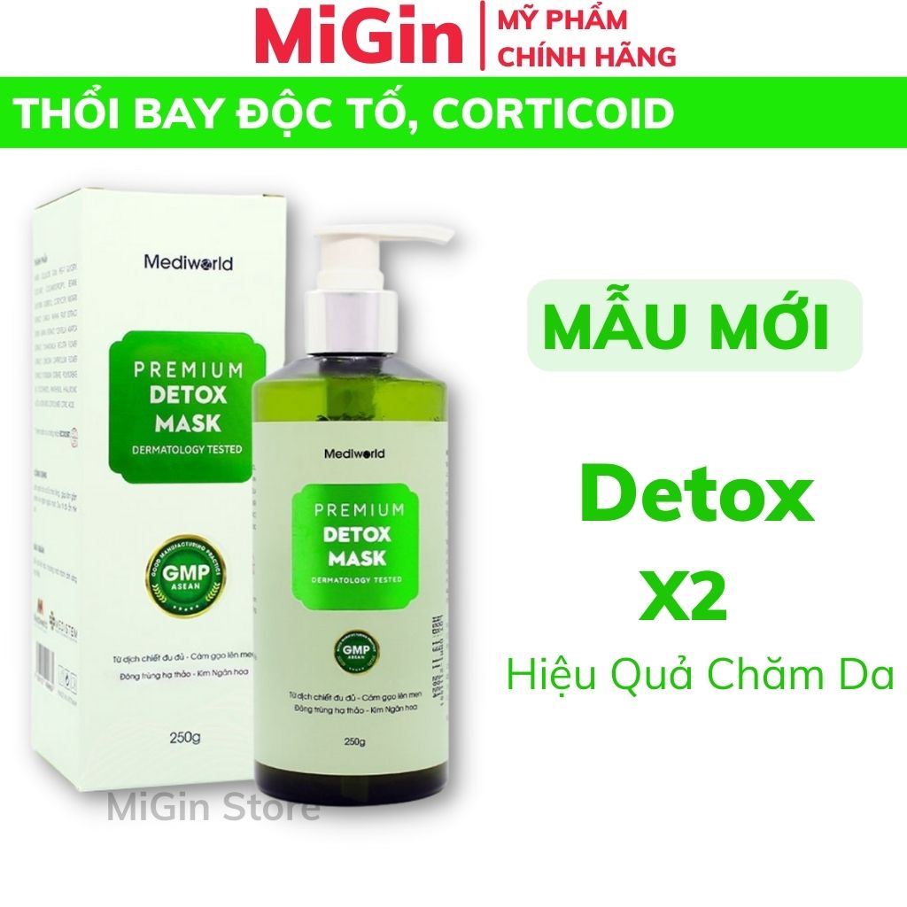 Mặt Nạ Thải Độc Premium Detox Mask 250g Mediworld