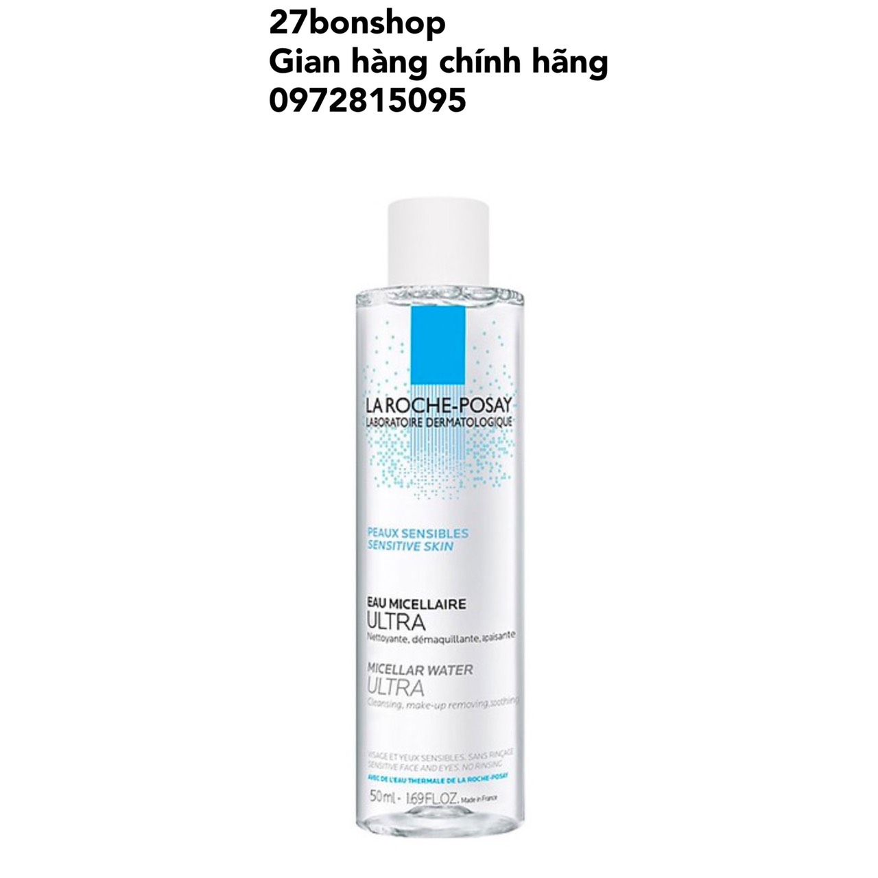 Nước Tẩy Trang La Roche-Posay Micellar Water Ultra 50ml