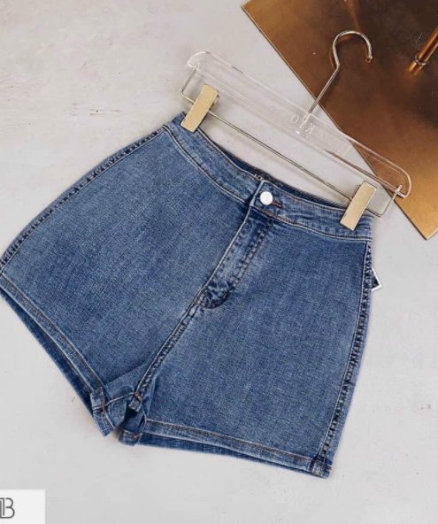 Quần short b&ograve; nữ cạp cao - gen bụng - bigsize