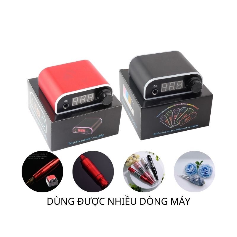 Nguồn biến áp, ổn áp chuyển nguồn máy xăm thần thánh, máy pen, máy kts, nguồn led máy xăm