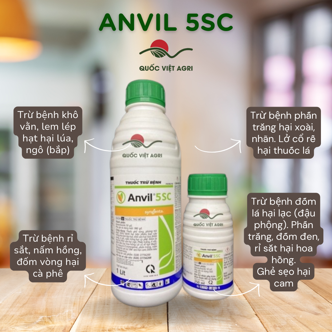 Thuốc Trừ Bệnh - Anvil 5SC - (100ml-1L) - Syngenta