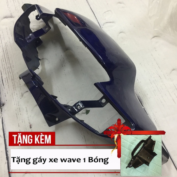 Ốp đầu trước xe máy, đầu đèn 1 bóng phanh Cơ + Gáy  xe Wave ZX, Wave 110, Wave Alpha 2002-2006