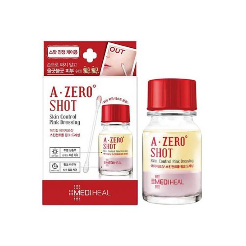 Dung Dịch Chấm Mụn Mediheal A-Zero Shot Skin Control Pink Dressing 13g